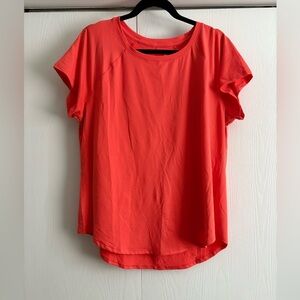 All in Motion Red-orange Relaxed Short Sleeve T-Shirt